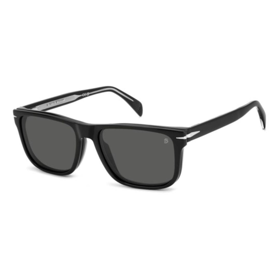 David Beckham Db 1188/C Rectangular Black Acetate Eyeglasses