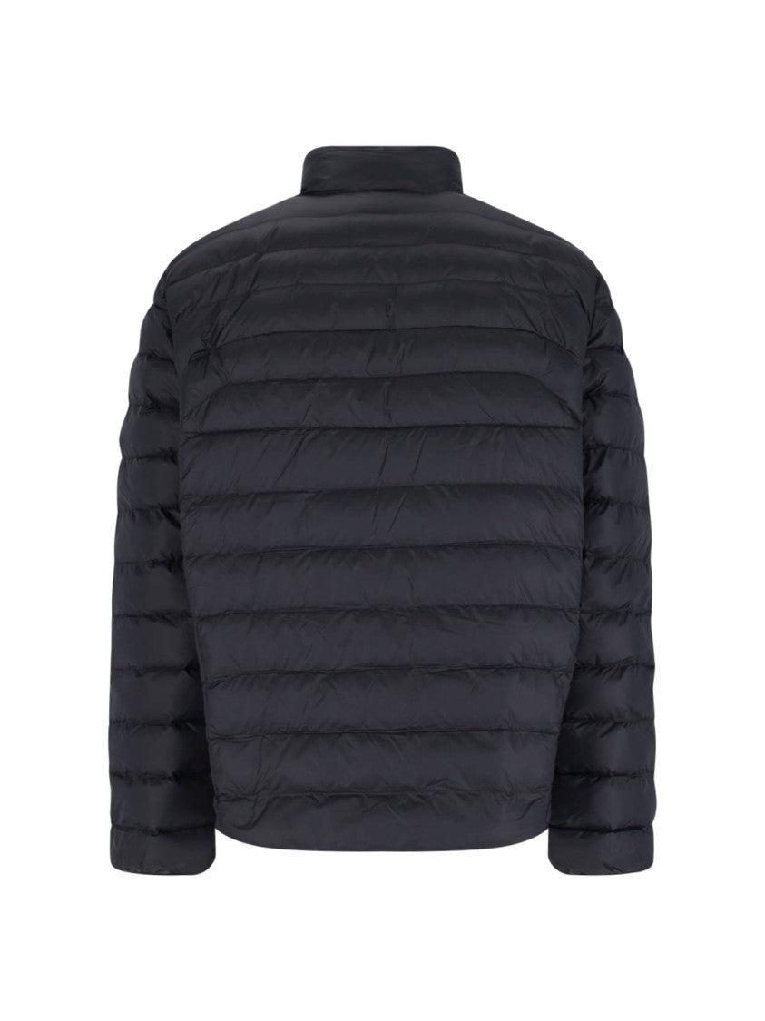 Polo Ralph Lauren Logo Zip Puffer Jacket – Black