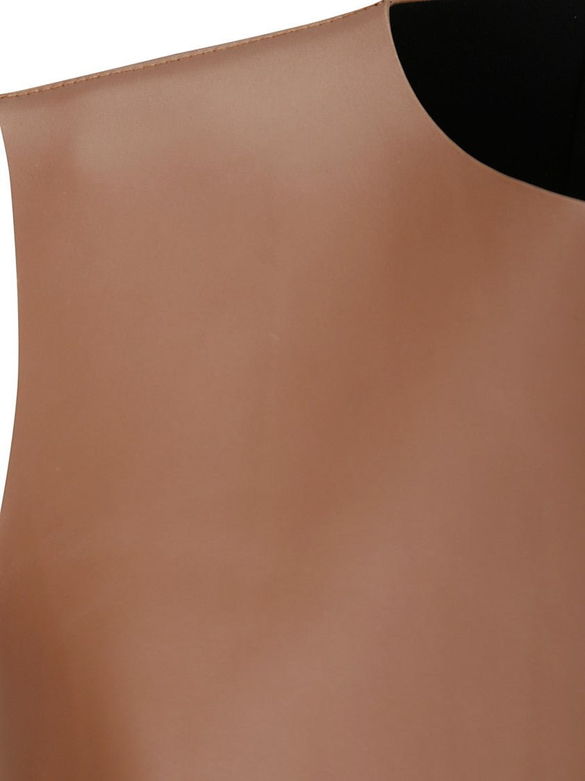 J. W. Anderson Leather Sleeveless Top