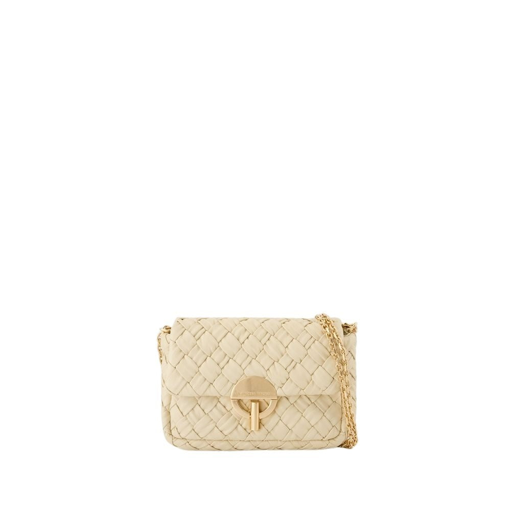 Vanessa Bruno Moon Handbag - Leather - Beige