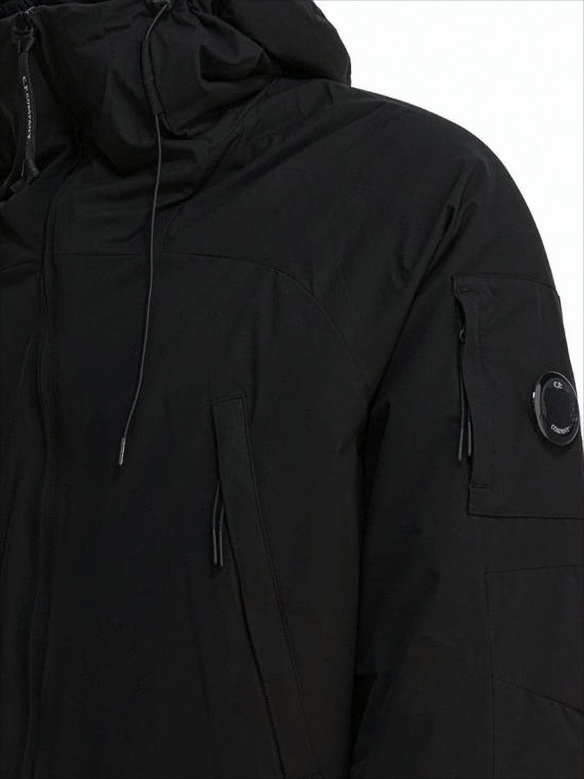C.P. Company High-Collar Insulated Jacket With Zippered Pockets
