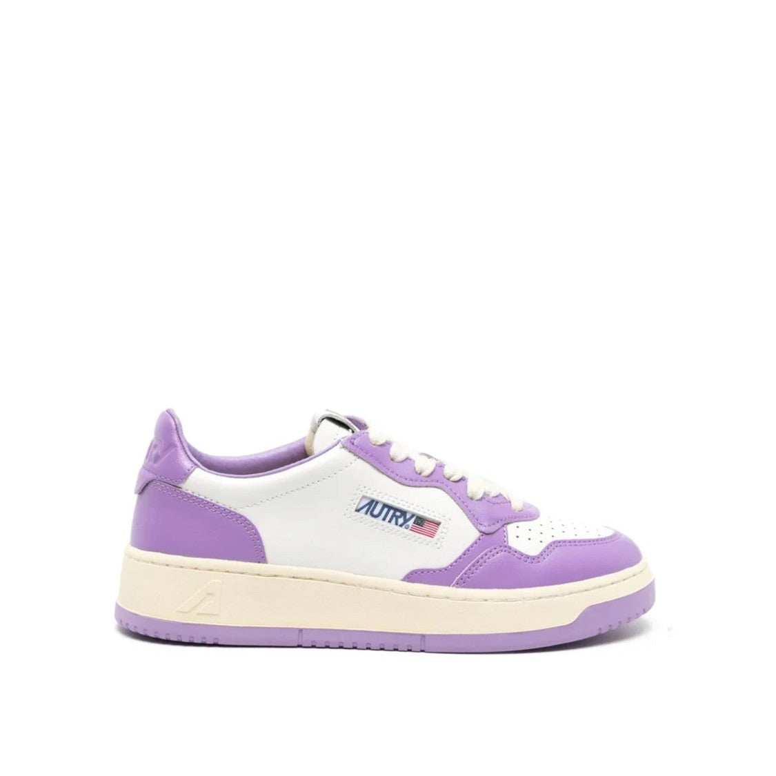 Autry Medalist Sneakers With Leather Construction And Elegant Accents