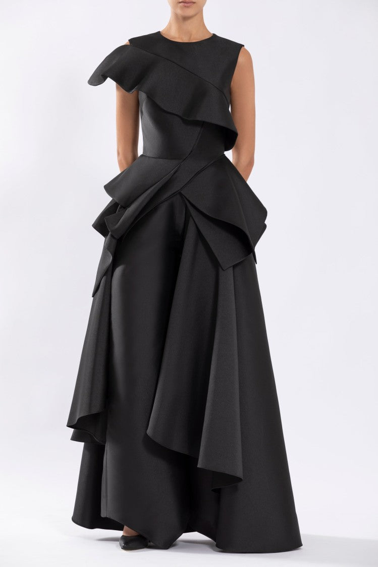 Saiid Kobeisy Mikado Asymmetrical Pants