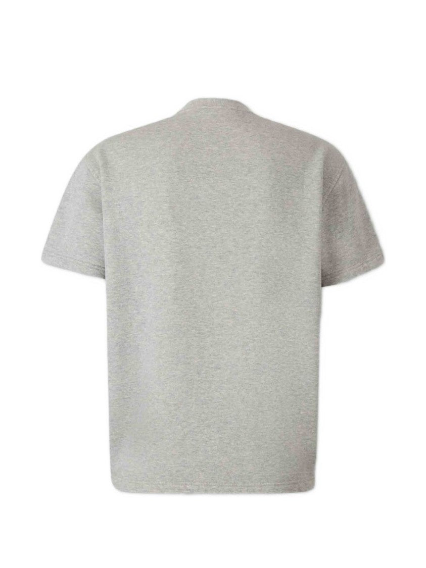 Givenchy Light Grey Crew Neck Patch Top