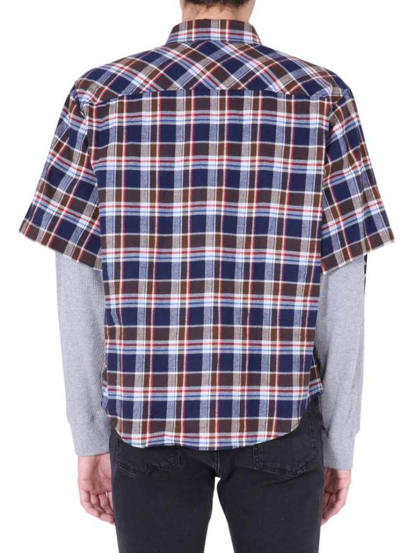 Dsquared2 Double-Sleeve Casual Shirt With Classic Collar