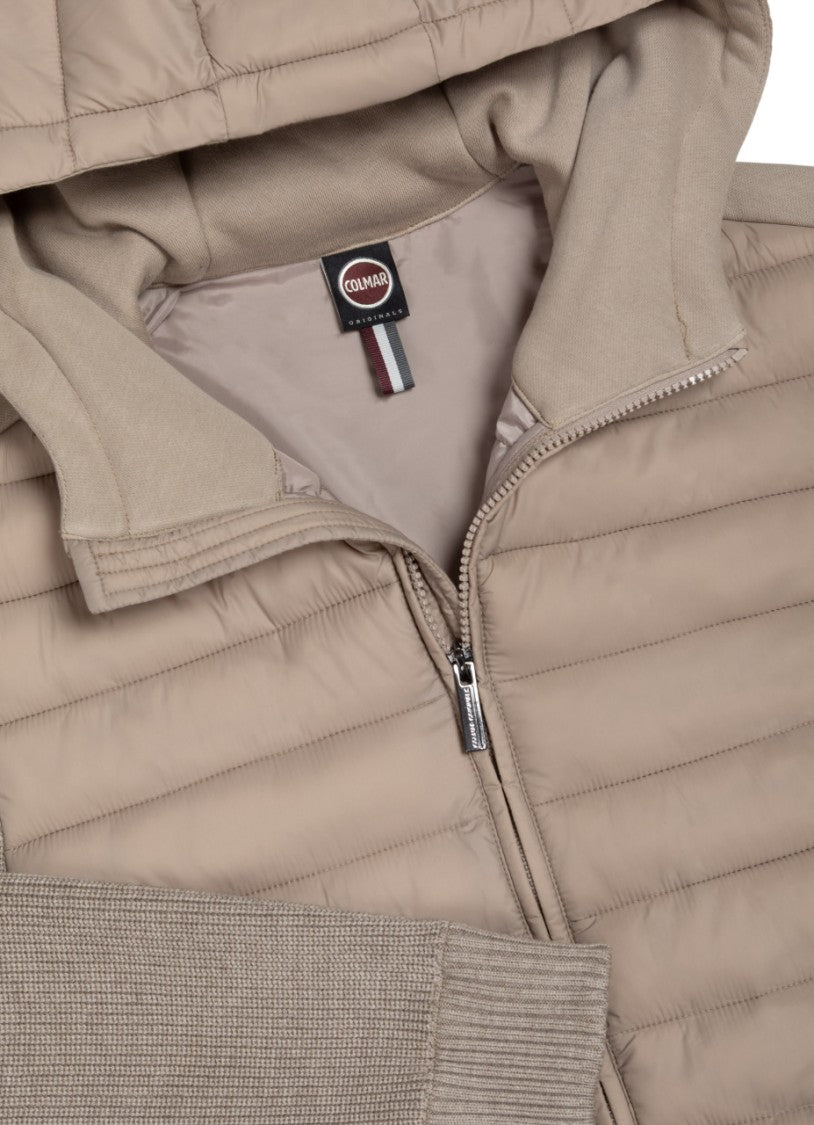 Colmar Originals Quilted Windbreaker With Knit