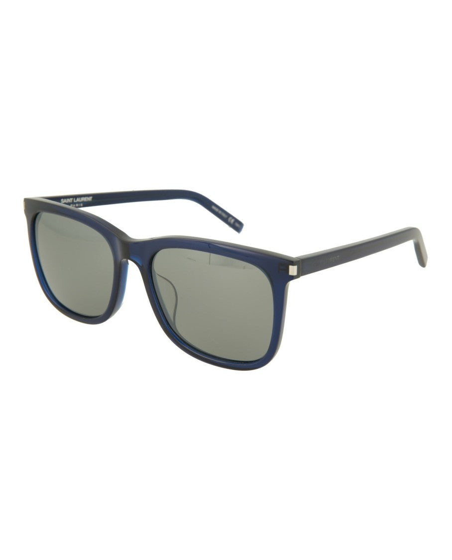 Saint Laurent Square-Frame Acetate Sunglasses With Saddle Nose Bridge