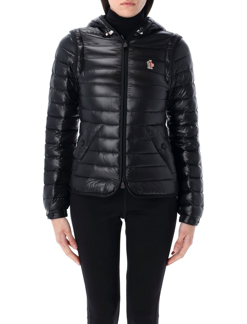 Moncler Karura 2-In-1 Hooded Short Down Jacket