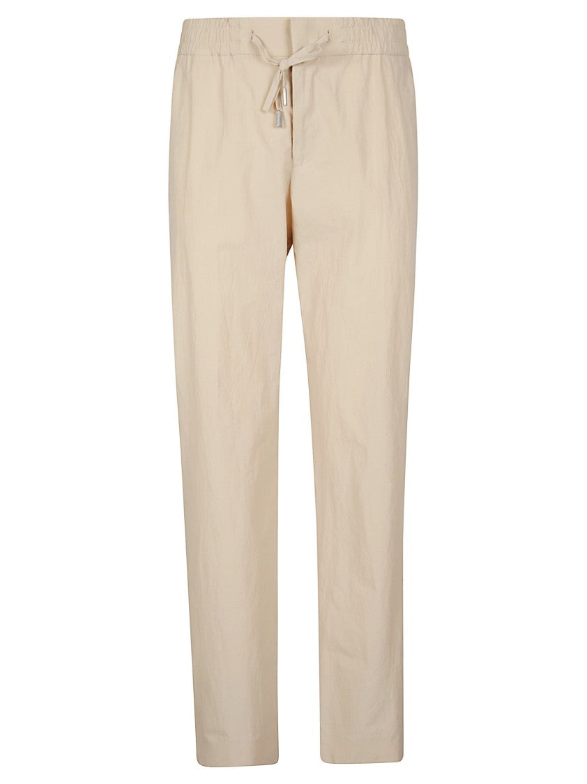 Pt Torino Erika Straight Leg Cotton Elastic Pants