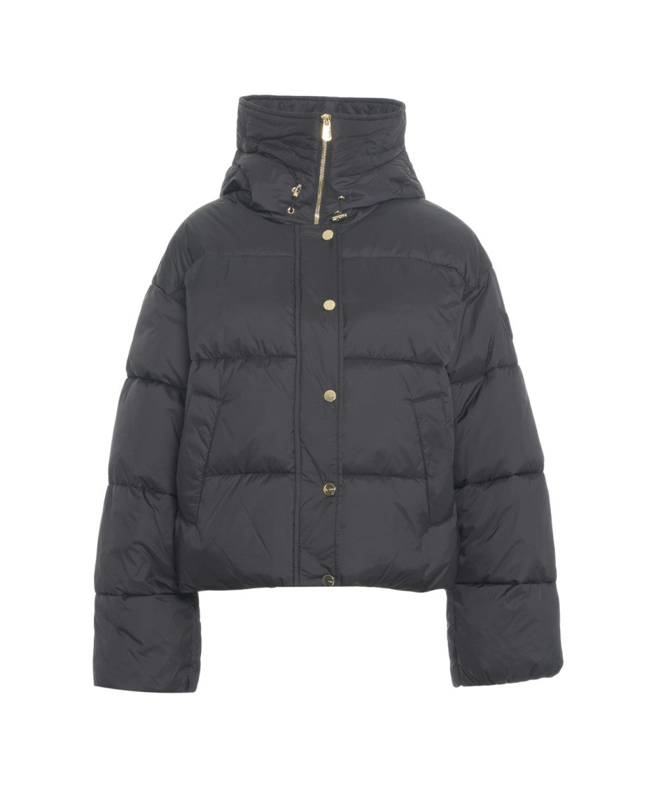 Pinko Cropped Quilted Puffer Jacket