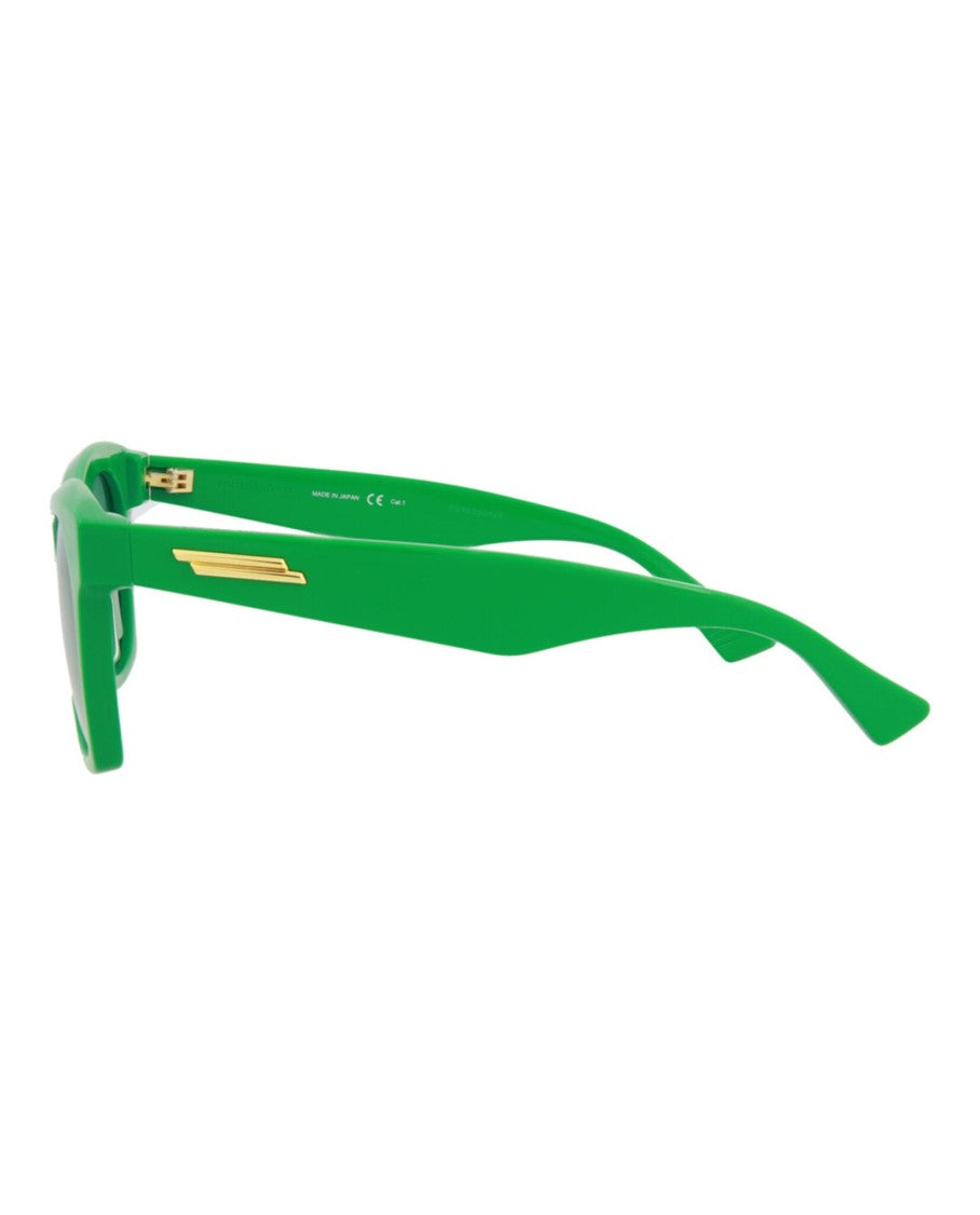 Bottega Veneta Square-Frame Acetate Sunglasses With Saddle Nose Bridge