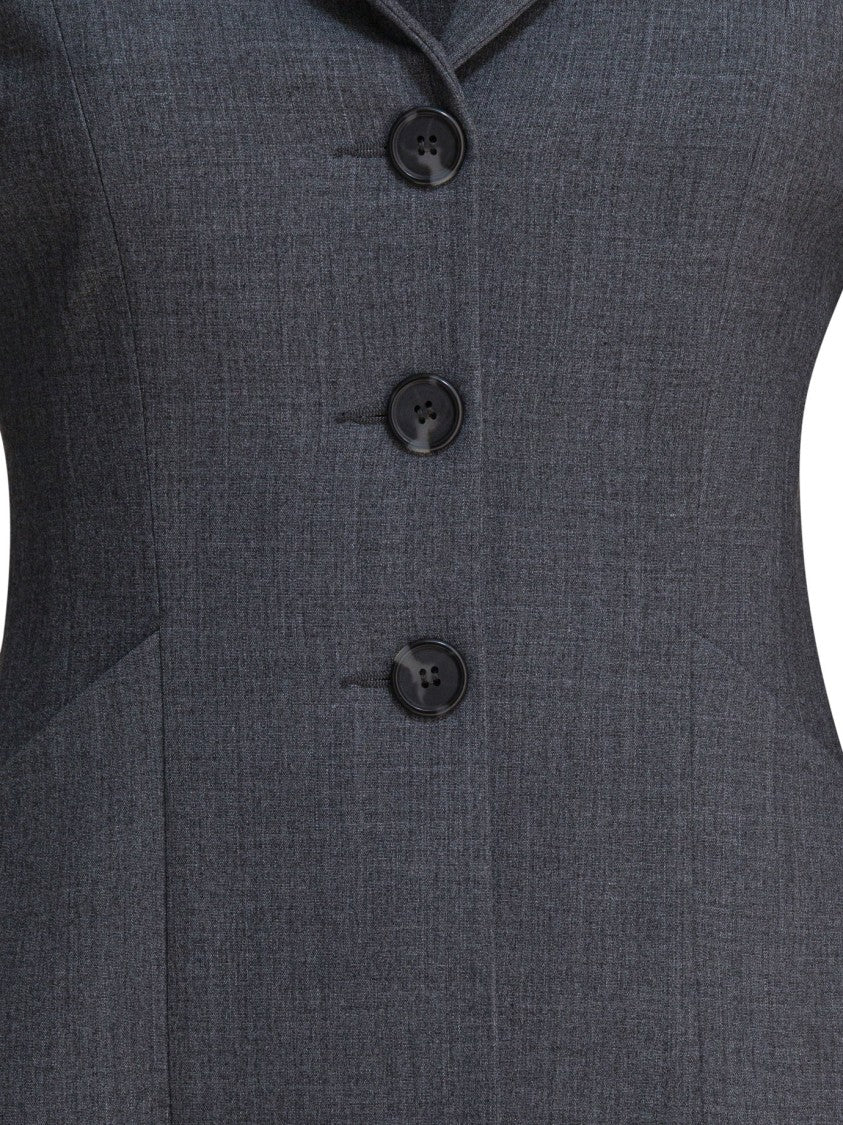Semper Single-Breasted Blazer With Classic Lapels