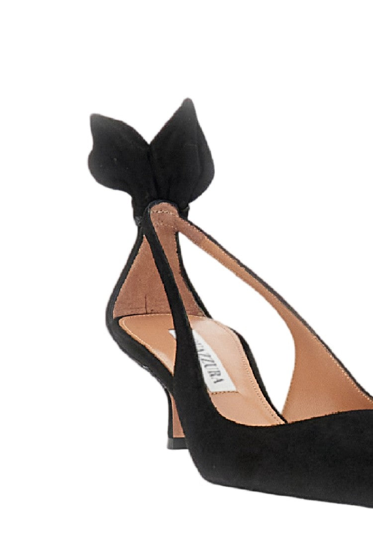 Aquazzura Bow Tie Pointed Pumps