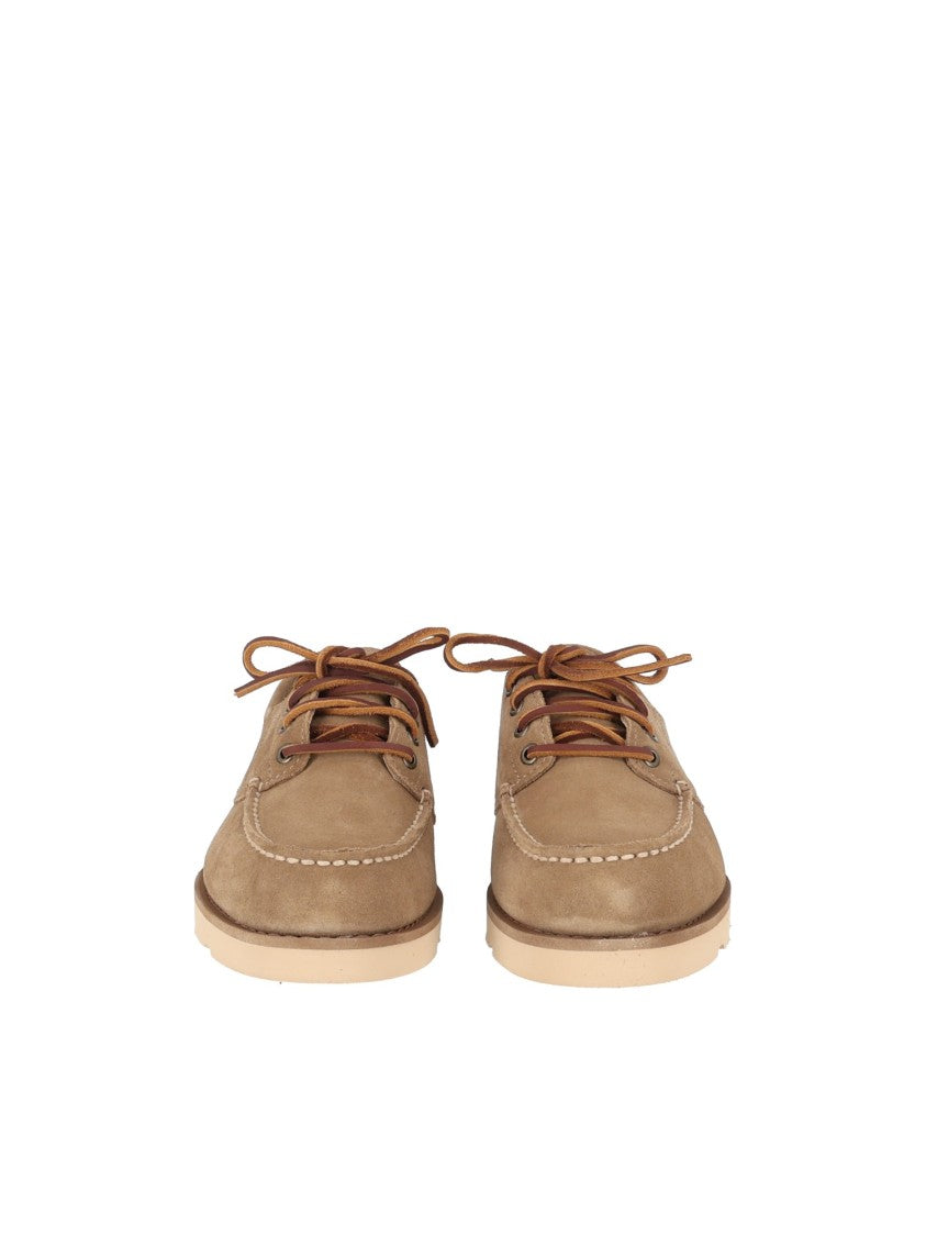 Sebago Askookfield Suede Lace-Up Moccasin Loafers
