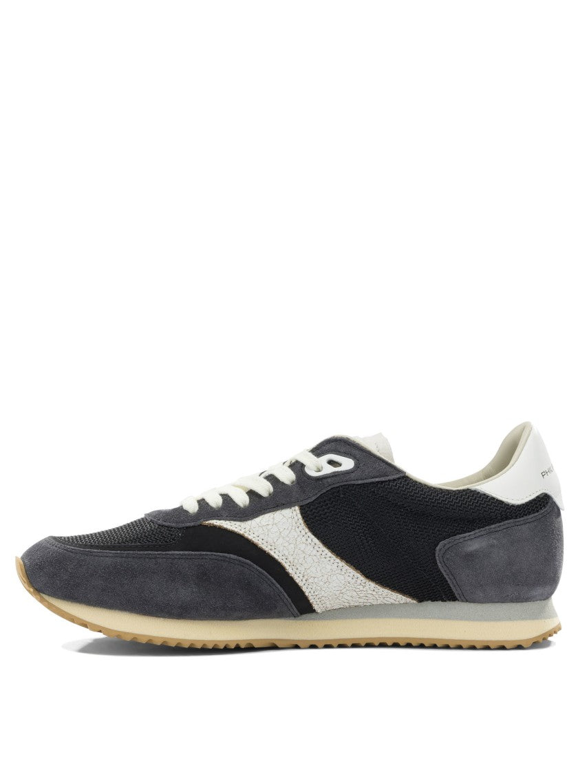 Philippe Model Paris Low-Profile Sneakers With Suede