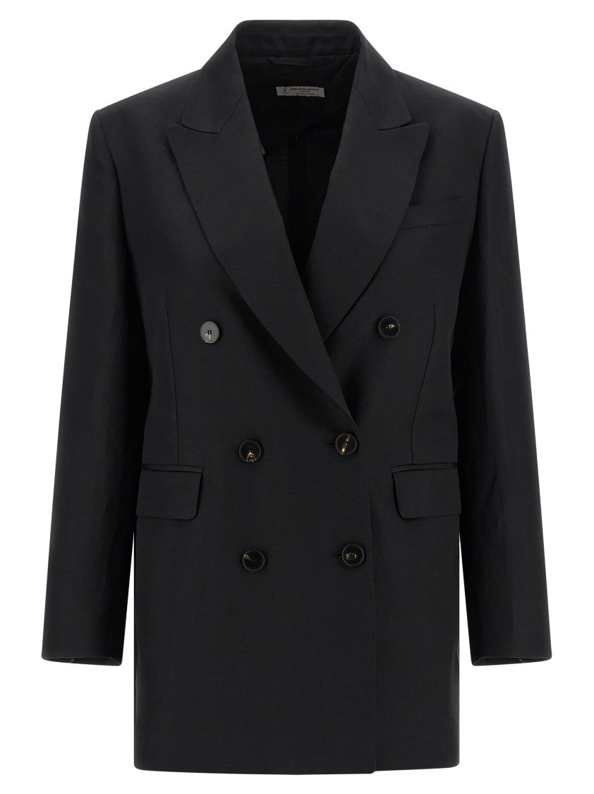 Alberto Biani Linen Viscose Blazer