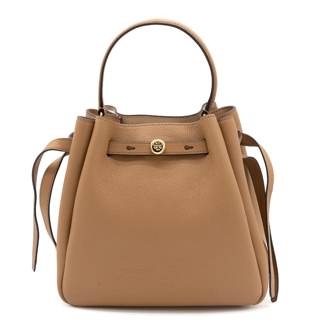 Tory Burch Textured Leather Romy Bucket Bag