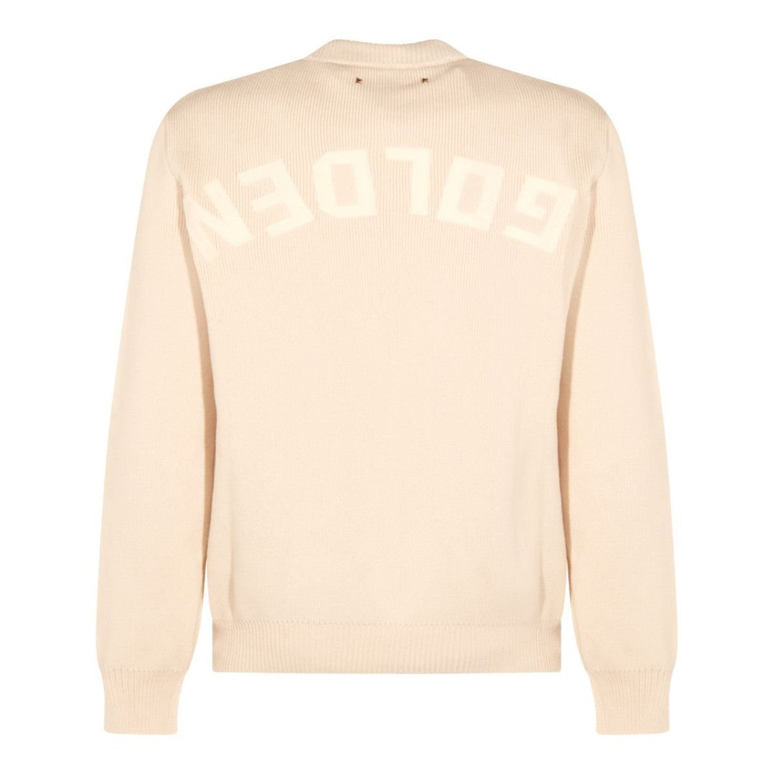 Golden Goose Logo Sweater – Beige