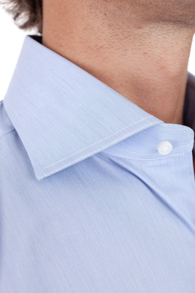 Barba Stretch Poplin Shirt Black Label