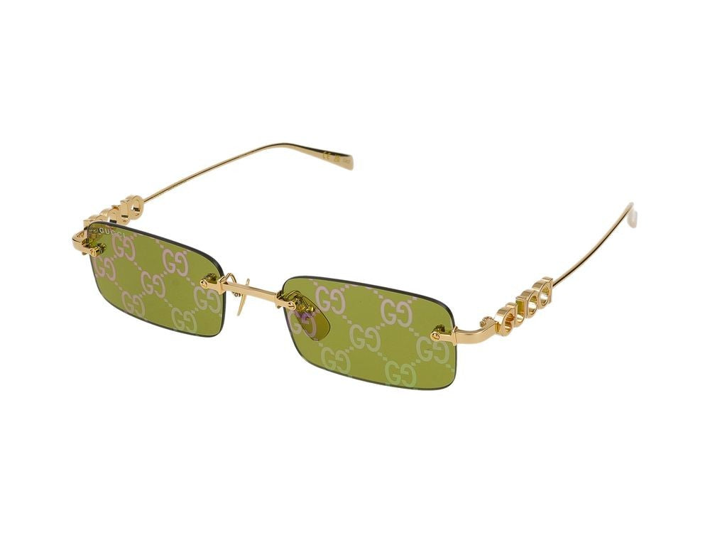 Gucci Gg1808s Sunglasses Metal - Gold