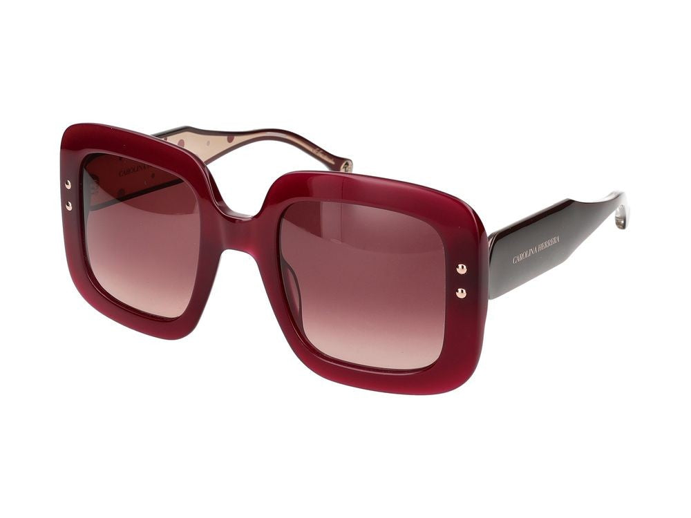 Carolina Herrera Sunglasses Ch 0010/S Lhf Burgundy 52/25/145