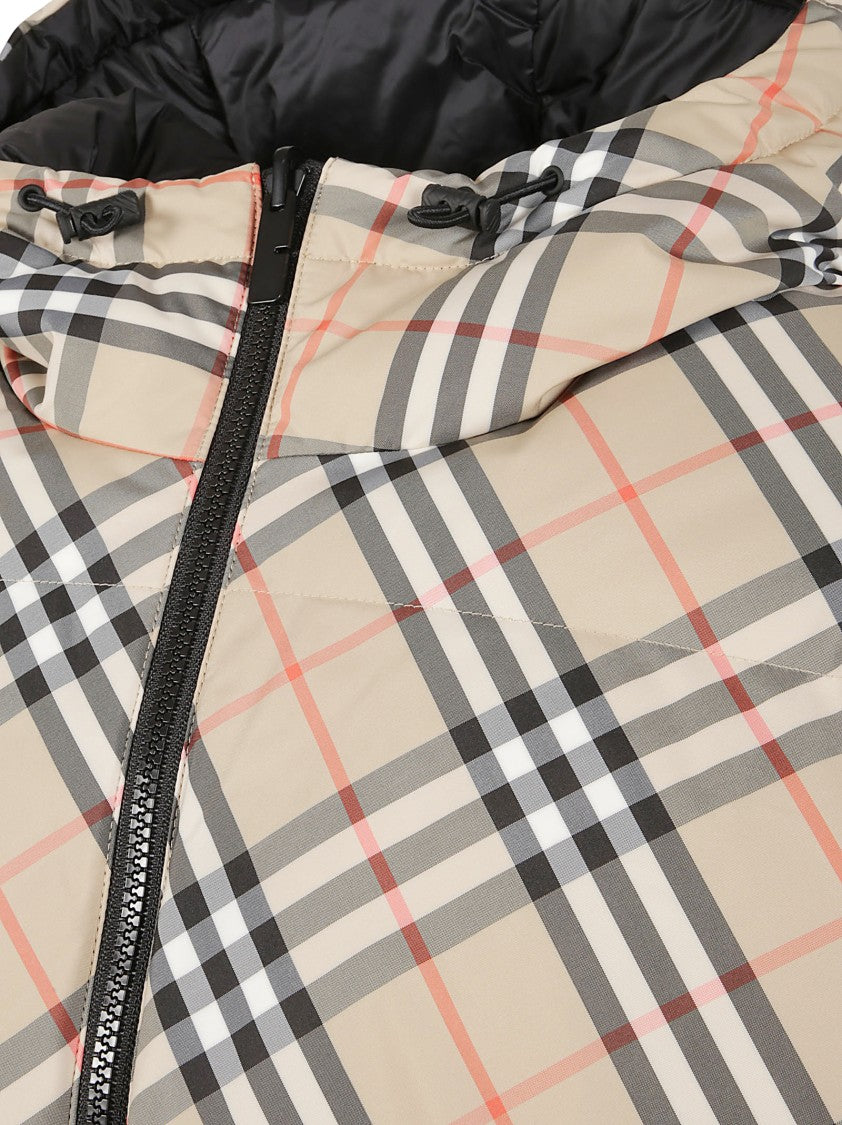 Burberry Quilted Puffer Jacket With Adjustable Drawstring
