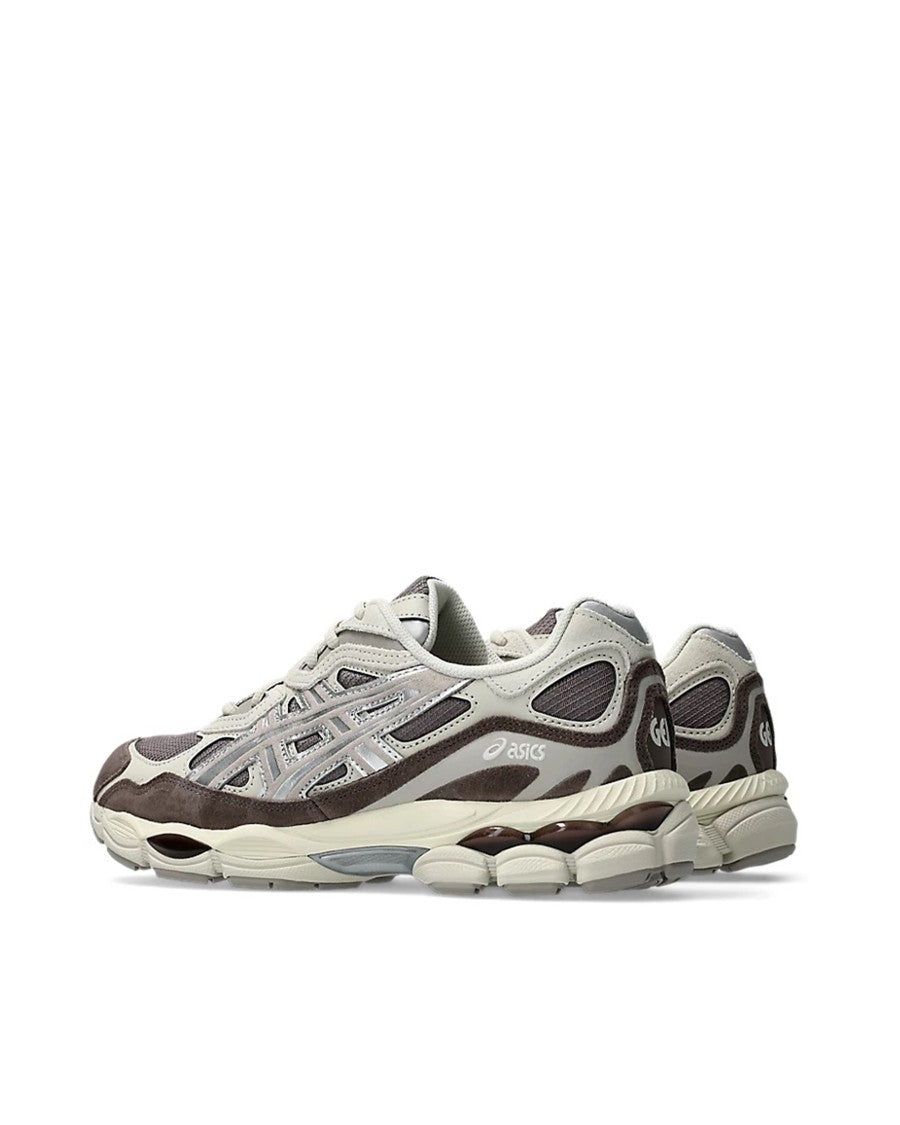 Asics Silver Gel Nyc Suede Sneakers