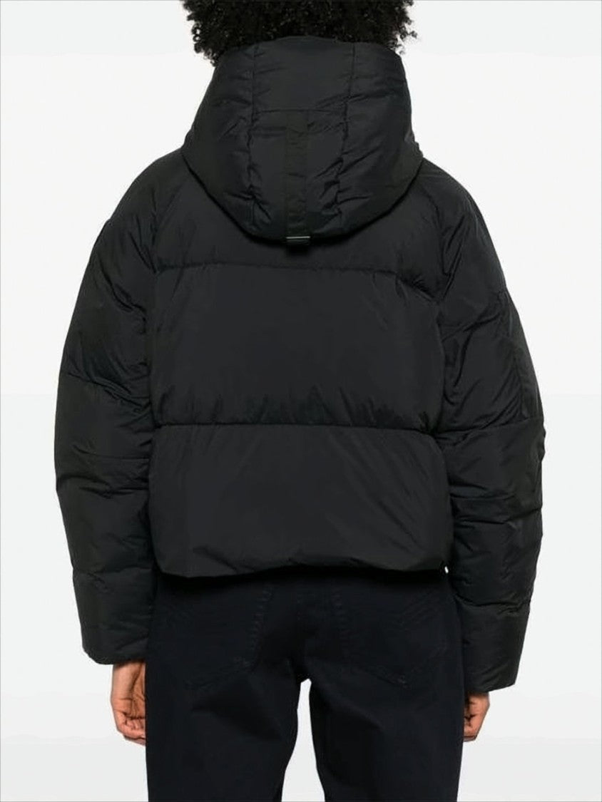 Canada Goose Cropped Puffer Jacket With High Collar