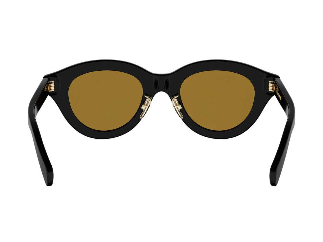 Celine Cl40338f Rounded Acetate Sunglasses