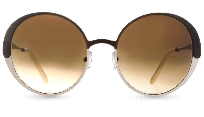 Eclipse Round Gradient Brown 224 Sunglasses