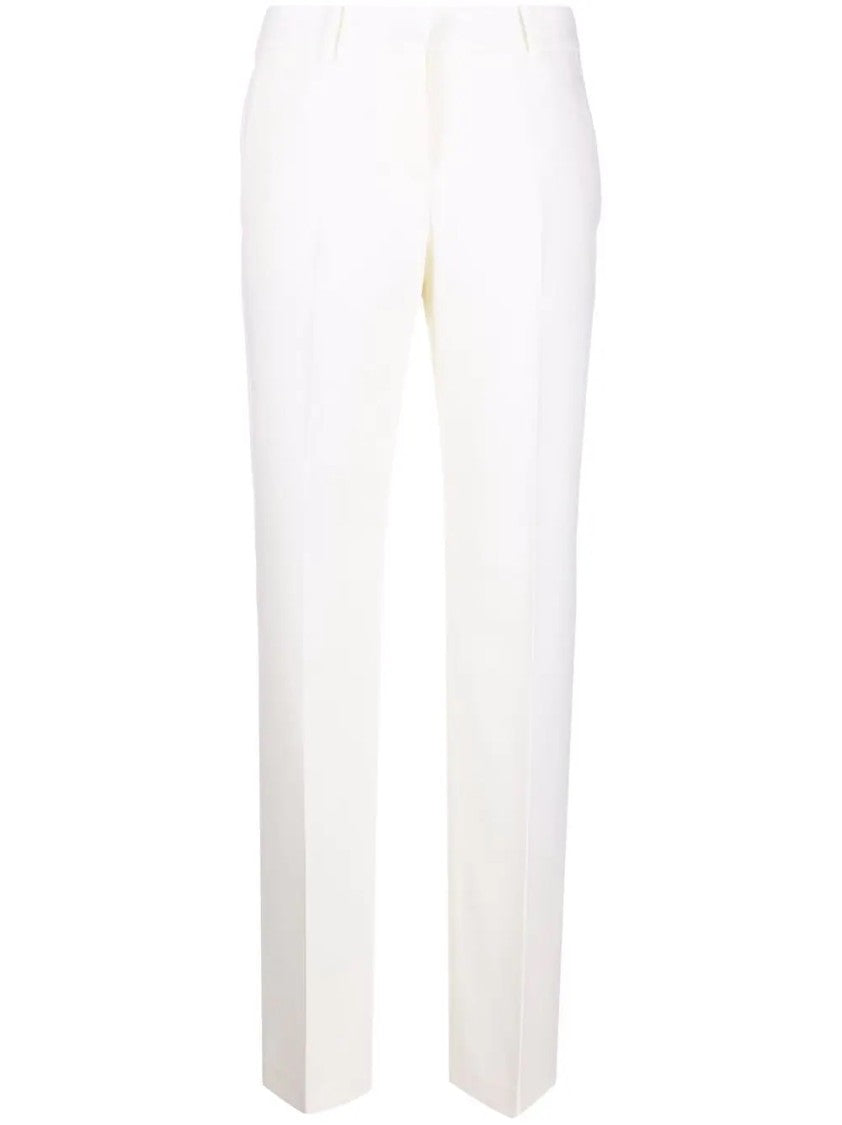 Ermanno Scervino Tailored High-Waist Trousers With Subtle Pleats