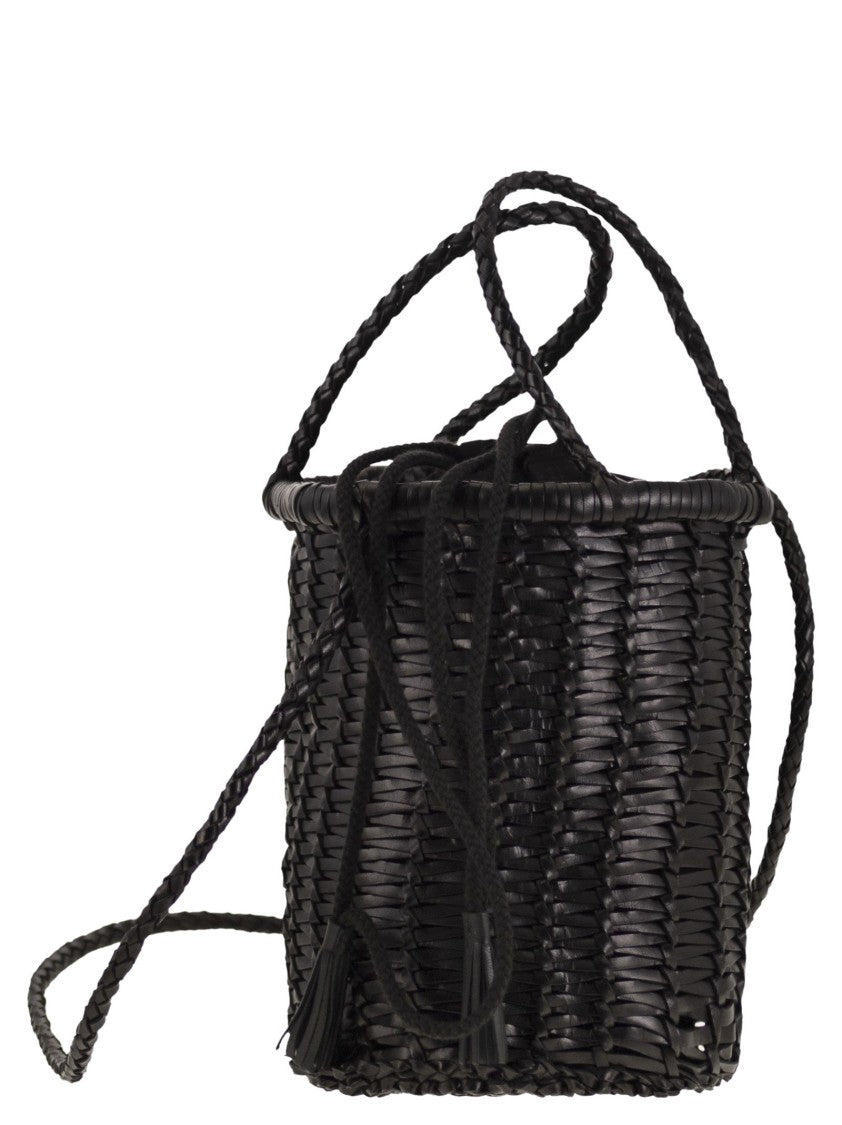Dragon Lina Mini - Woven Leather Bag