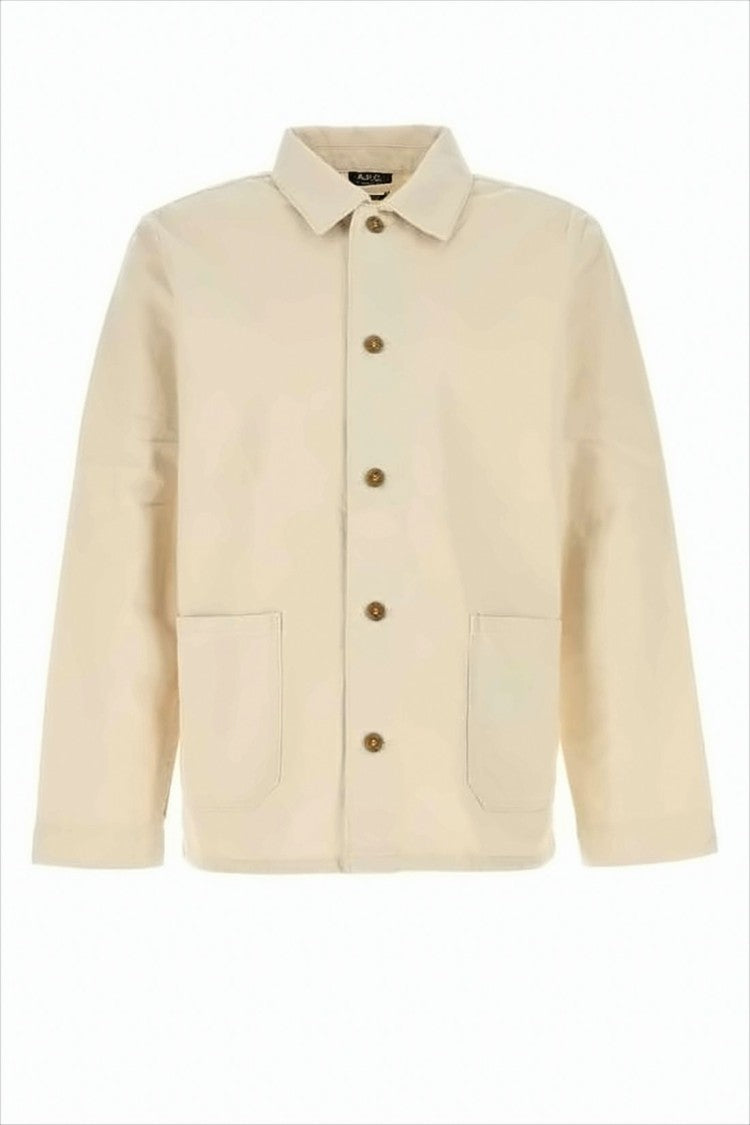 A.P.C. Boxy Silhouette Jacket With Classic Collar