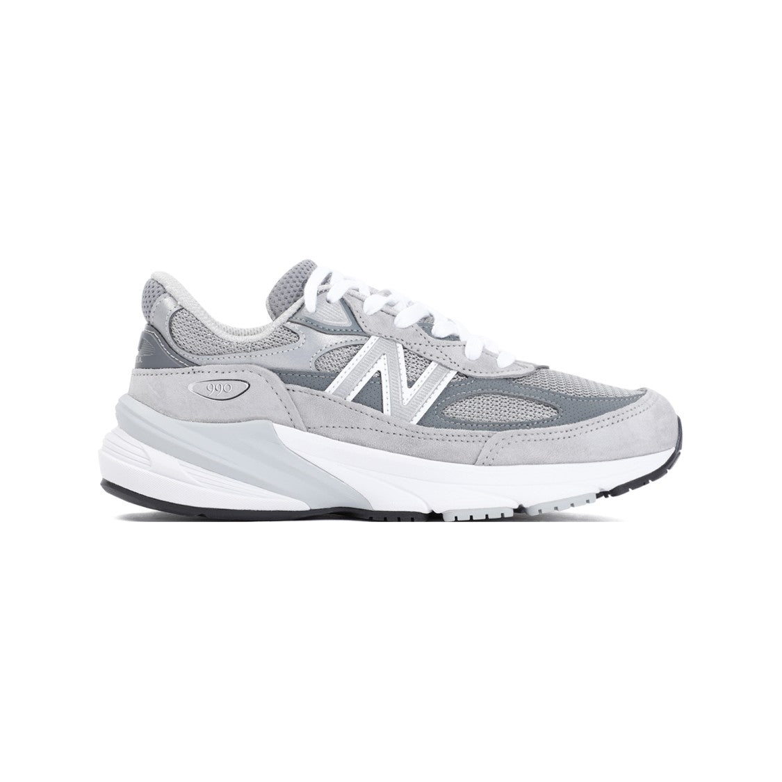 New Balance Grey Suede 990 Made In Usa Sneakers