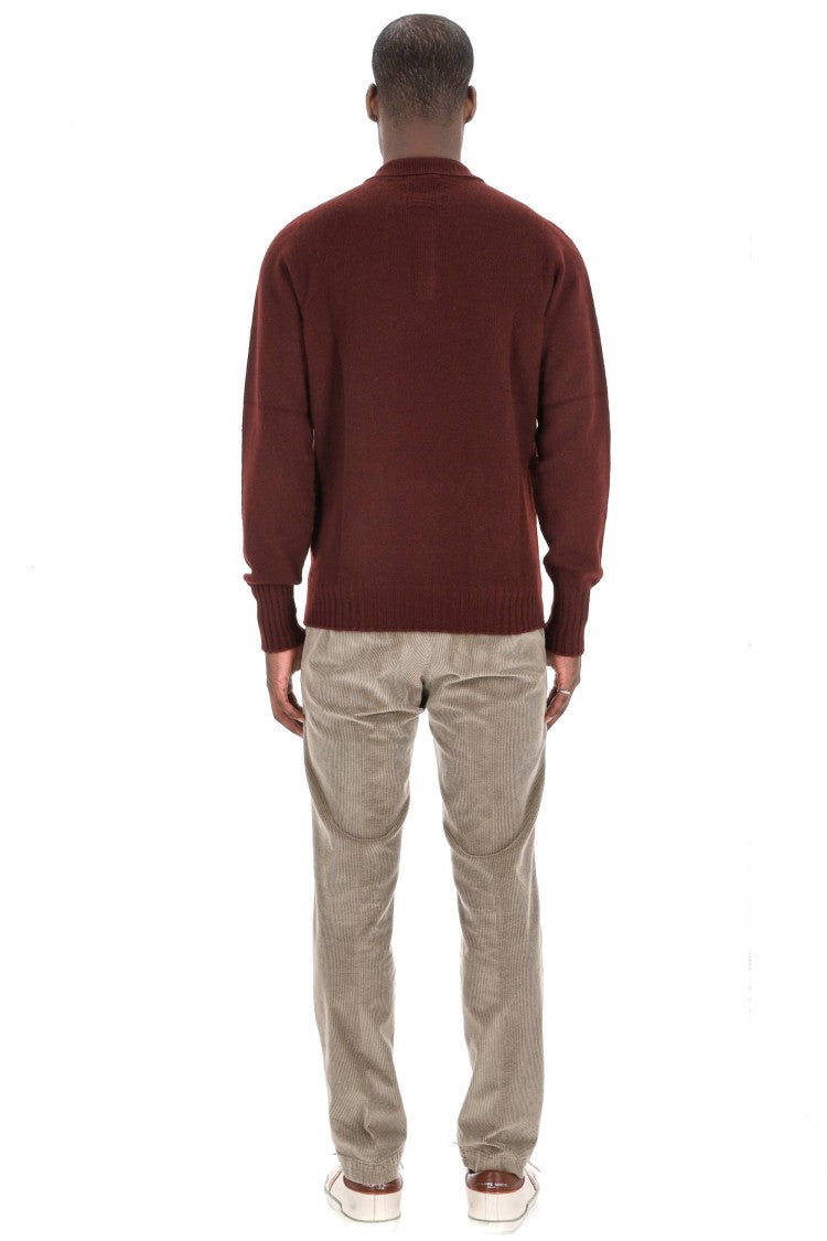 Drumohr Lambswool Knit Polo-Shirt