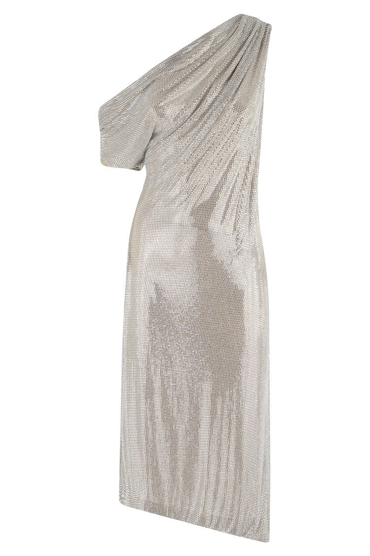 Giuseppe Di Morabito Crystal-Embellished Midi Dress