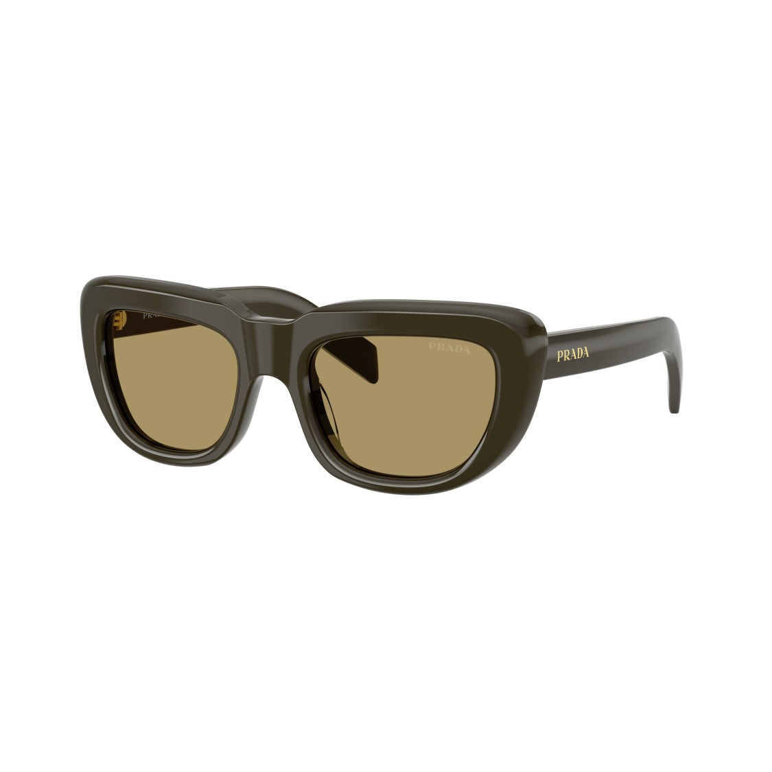 Prada 0Pr D07s Oversized Rectangular Acetate Sunglasses