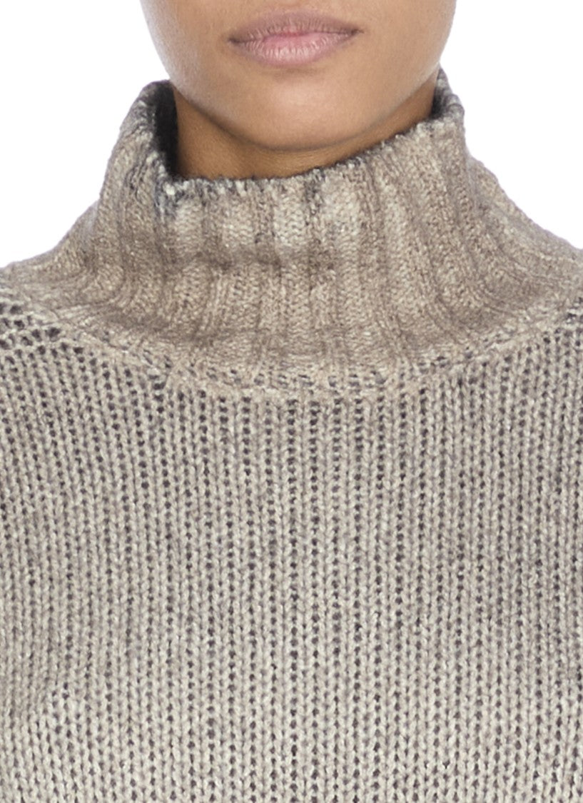 Avant Toi Cashmere Blend High Neck Sweater