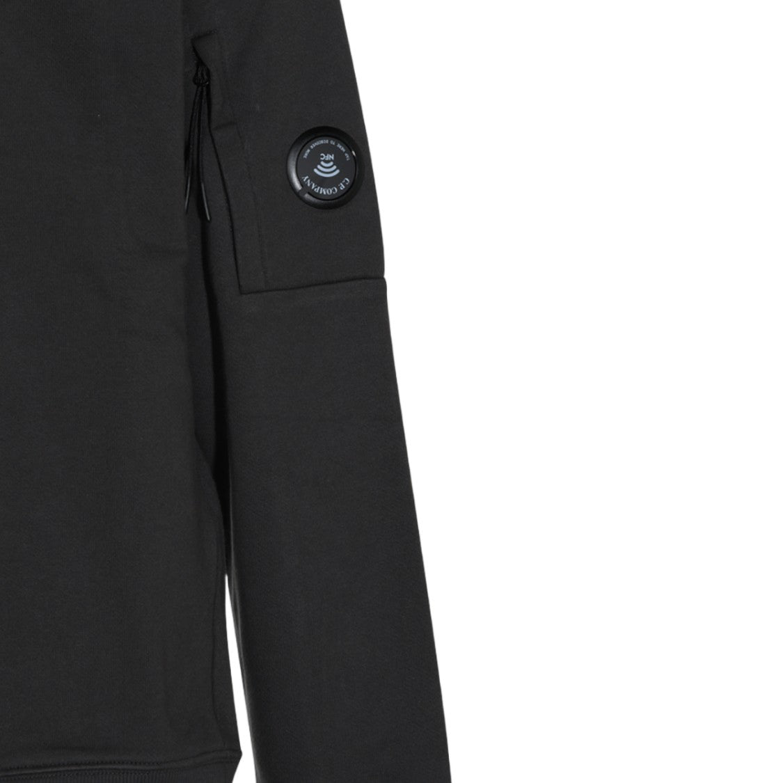 C.P. Company Black Patch Pocket Crewneck Sweater