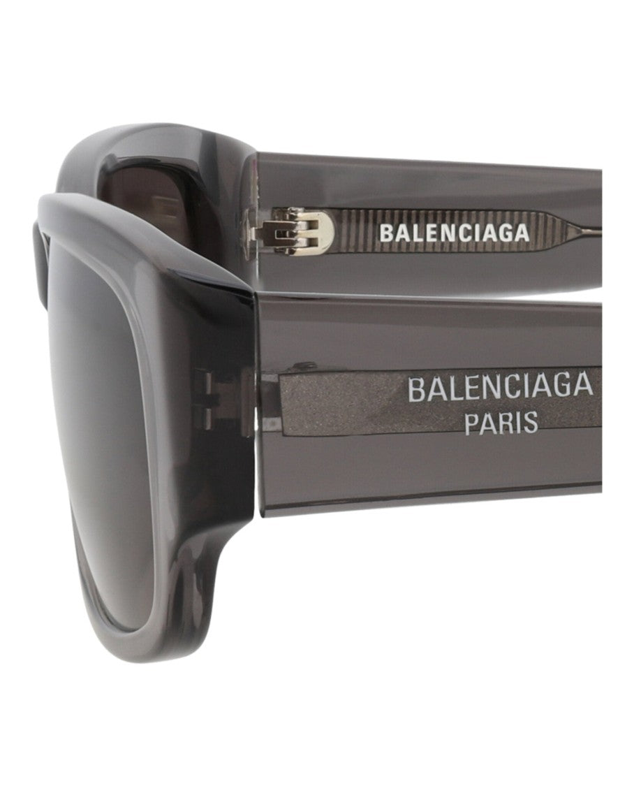 Balenciaga Square-Frame Recycled Acetate Sunglasses