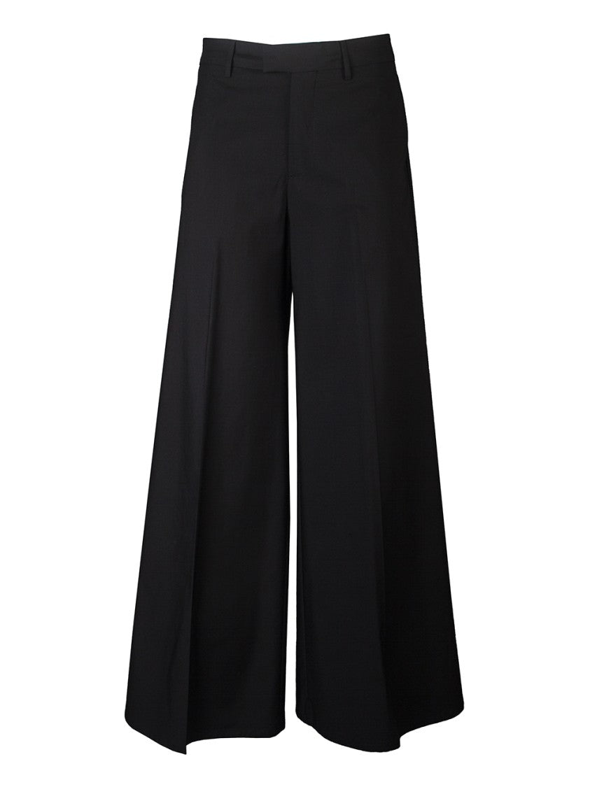 Berwich Wide-Leg Tailored Pants With Subtle Pleats