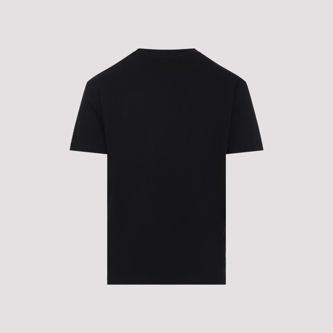 Valentino Short-Sleeve Cotton T-Shirt With Subtle Logo Patch