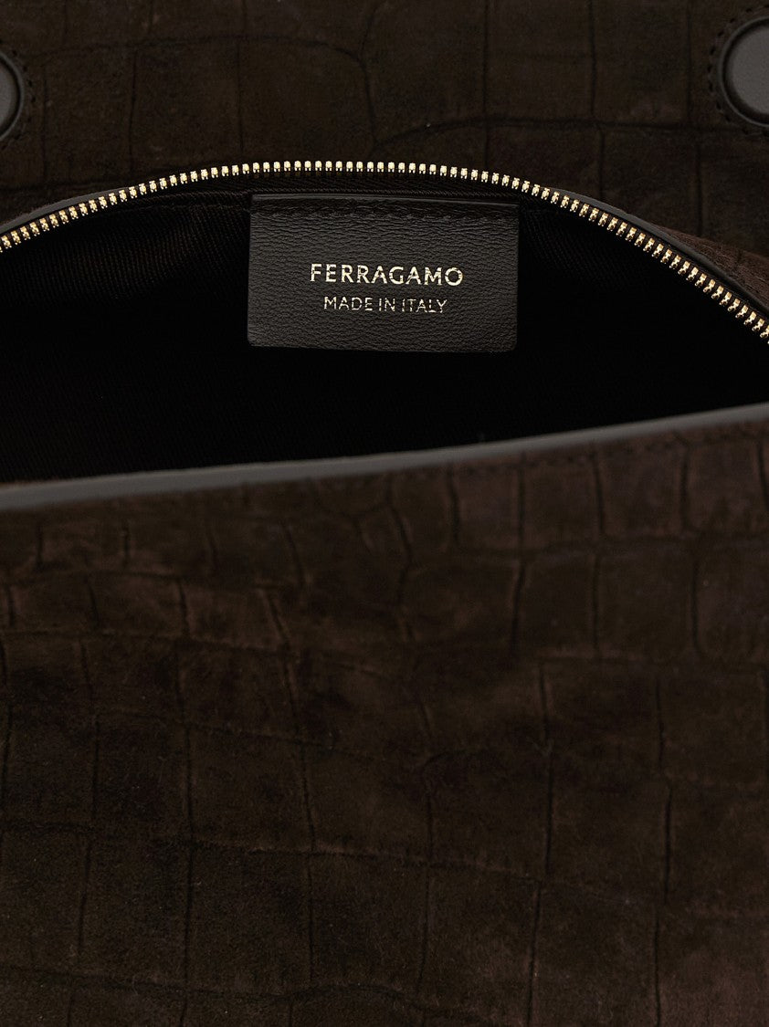 Ferragamo ' (S)' Shoulder Bag