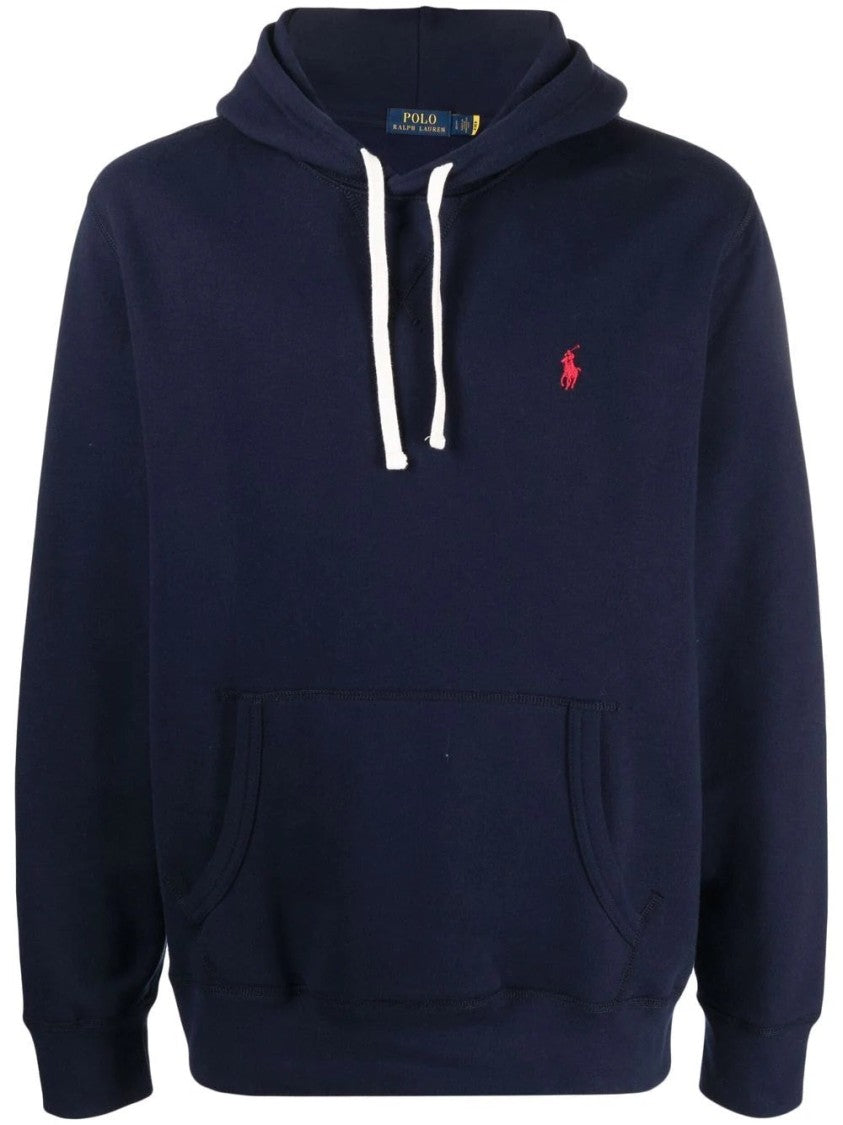 Polo Ralph Lauren Hooded Long Sleeve Knit With Front Pocket