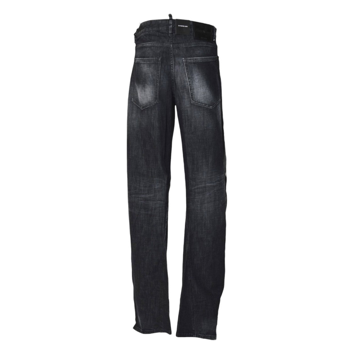 Dsquared2 Straight-Leg Jeans With Vintage-Faded Finish And Five-Pocket Design