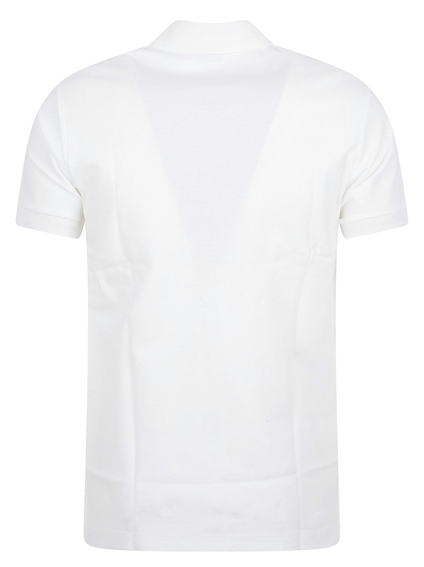 Burberry Cotton Polo Shirt With Classic Collar