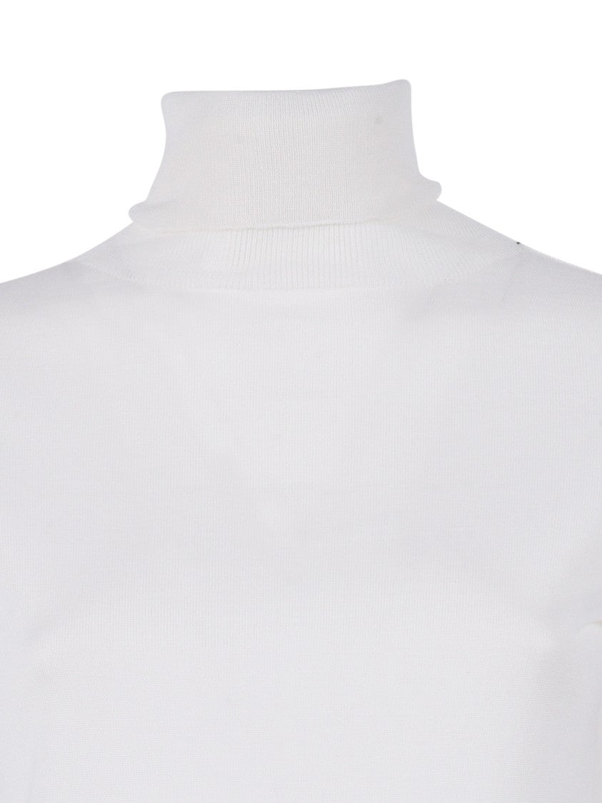 Fabiana Filippi Refined Turtleneck Sweater In Cashmere-Silk Blend