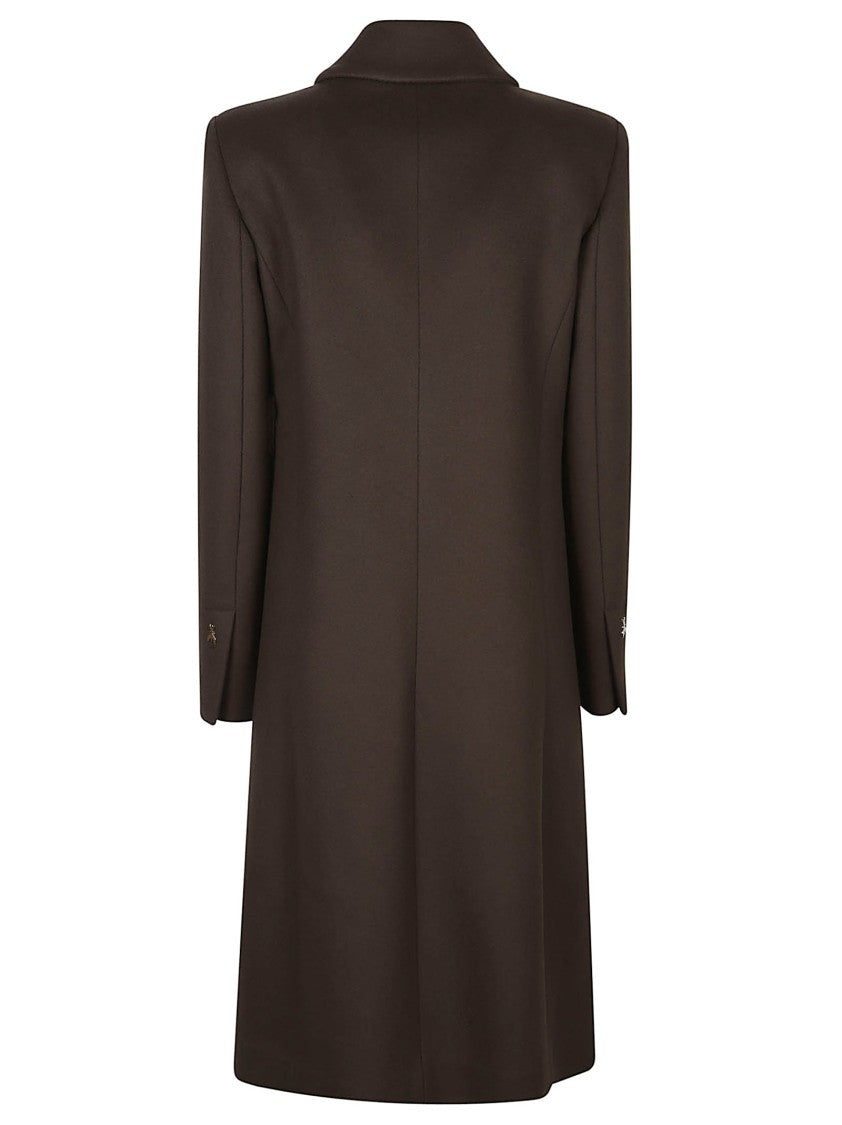 Patrizia Pepe Wool-Blend Single-Breasted Coat