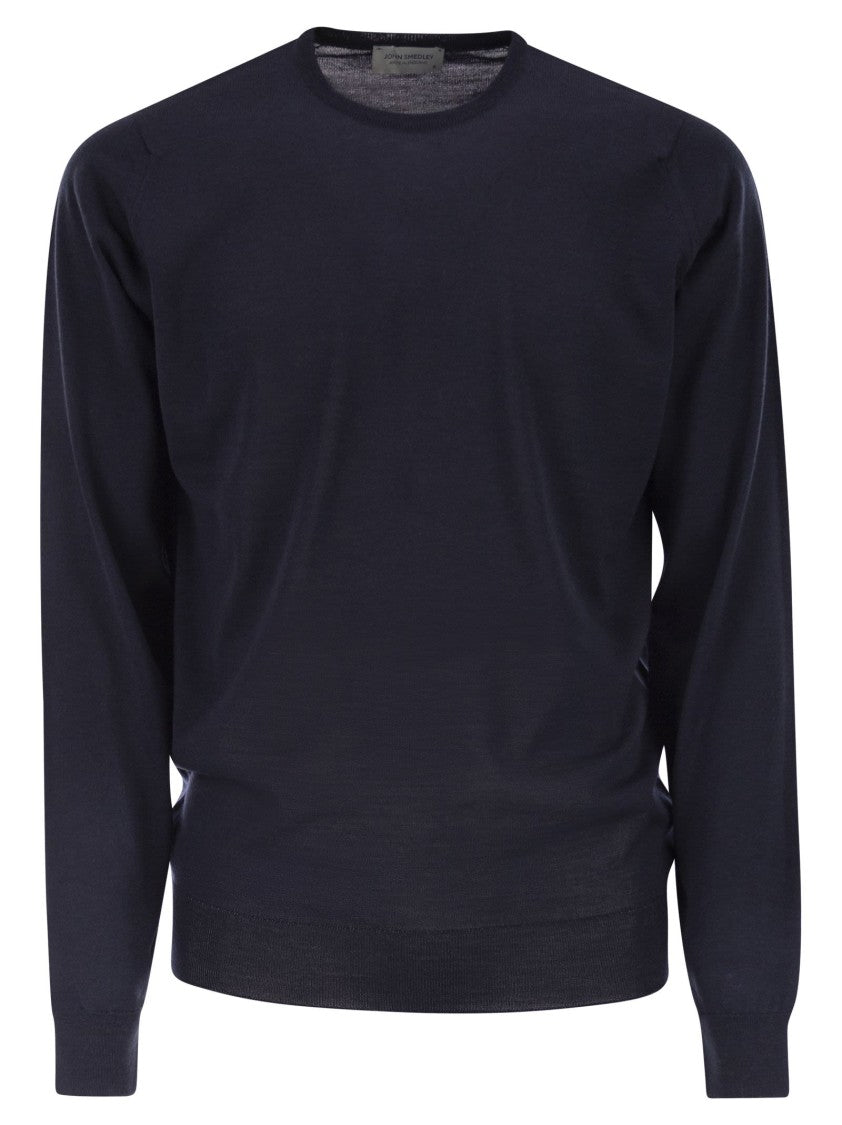John Smedley Lundy - Crew Neck Jumper In Extra-Fine Merino Wool