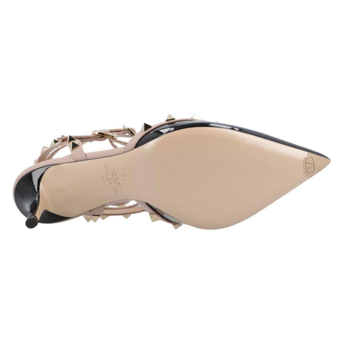 Valentino Rockstud-Pumps Black